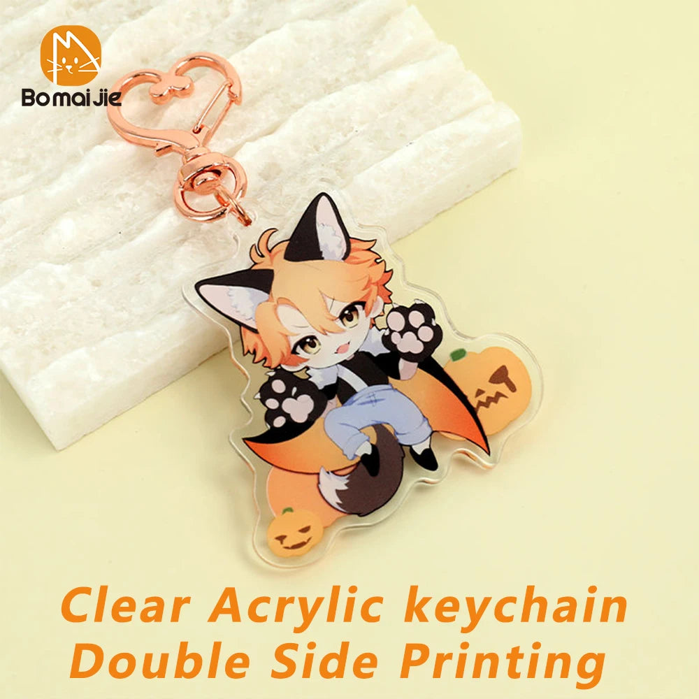 Personalized Acrylic Keychain – Custom Photo Charm for Bags & Keys
