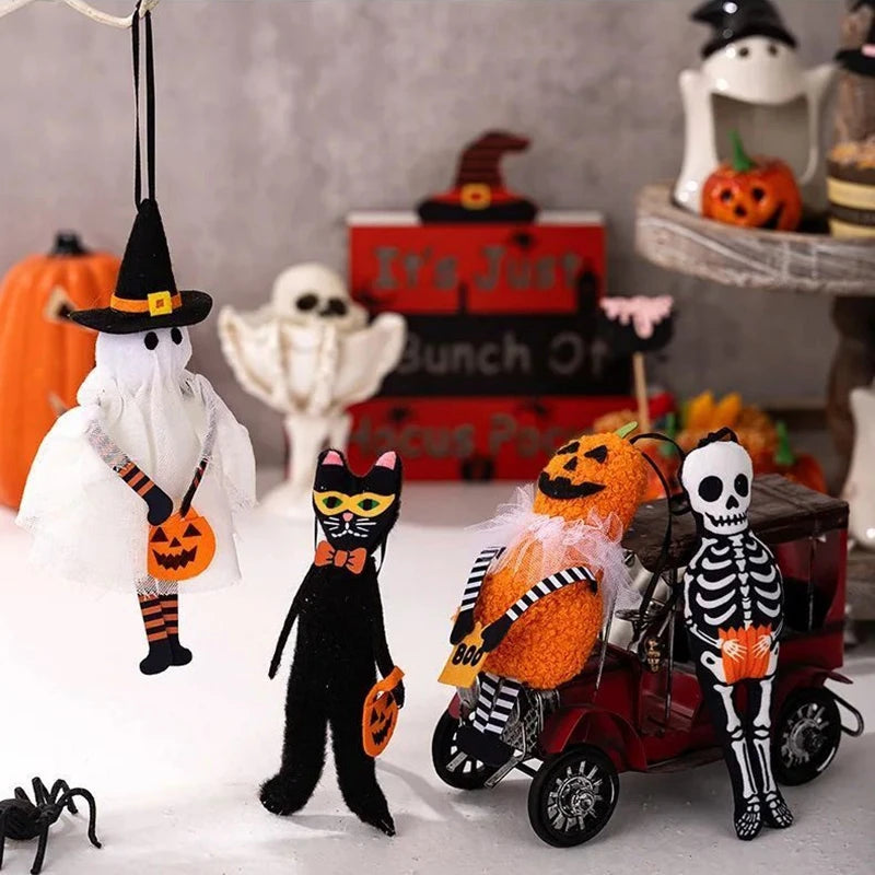 Halloween Hanging Ornament Ghost Pumpkin Party Decoration