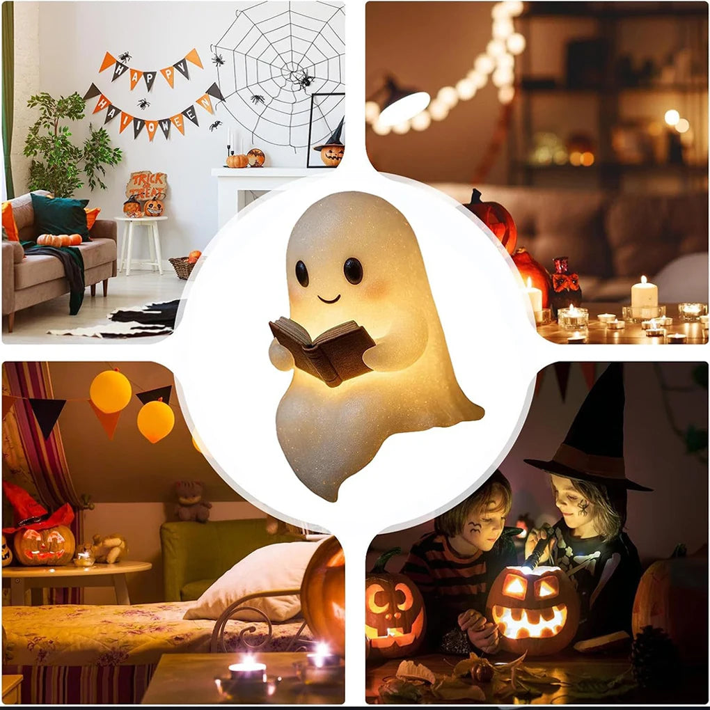 Ghost Night Light – Cute LED Halloween Desk Lamp
