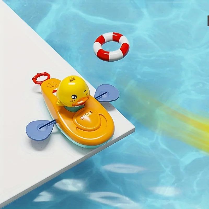 Yellow Duck Bath Toy – Pool & Bathroom Water Play Toy
