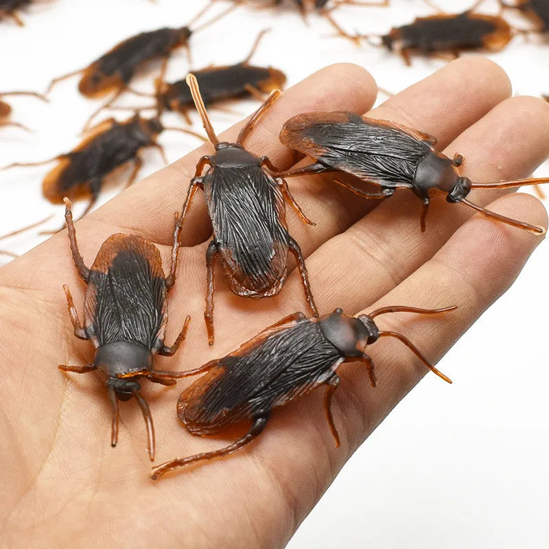 Halloween Cockroach Prank Toy – Fake Bug Props