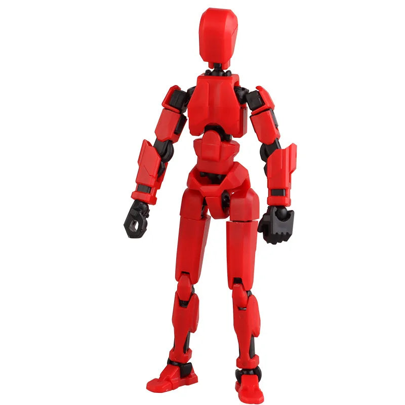 Movable Robot Figure – Multi-Jointed 3D Printed Model