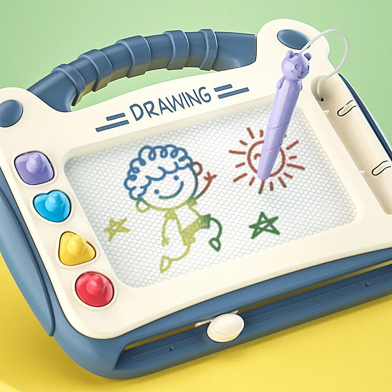 Magnetic Drawing Board for Kids – Reusable Writing & Doodle Toy