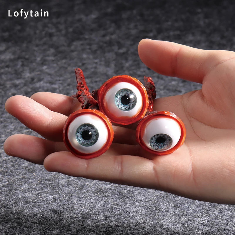 Halloween Eyeball Horror Prop, Scary Costume Accessory for Parties