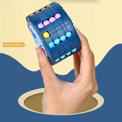 3D Puzzle Fidget Toy – Rotating Cube Brain Teaser for Kids & Adults