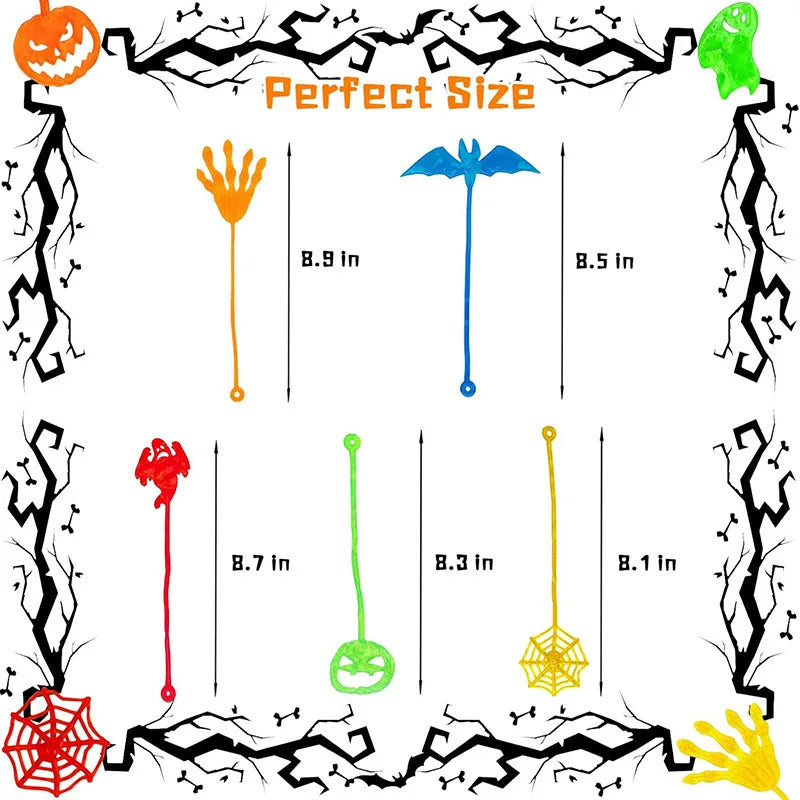 Sticky Spider Toy – Stretchy Fidget Party Favor for Kids