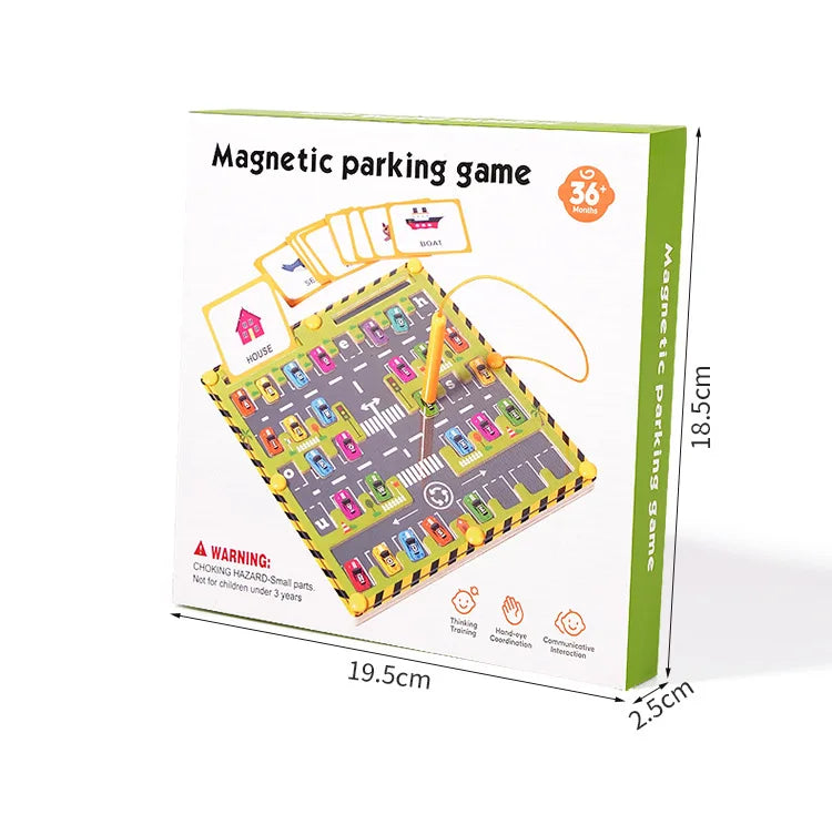 Magnetic Alphabet Maze Wooden Letter Puzzle for Kids