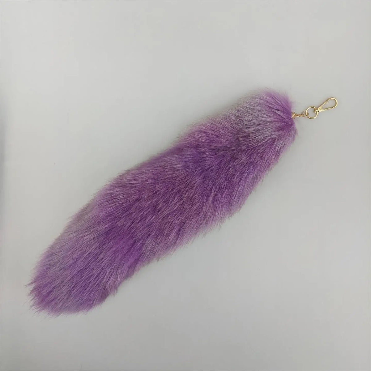 Fox Tail Keychain for Women Furry Y2K Car Accessory