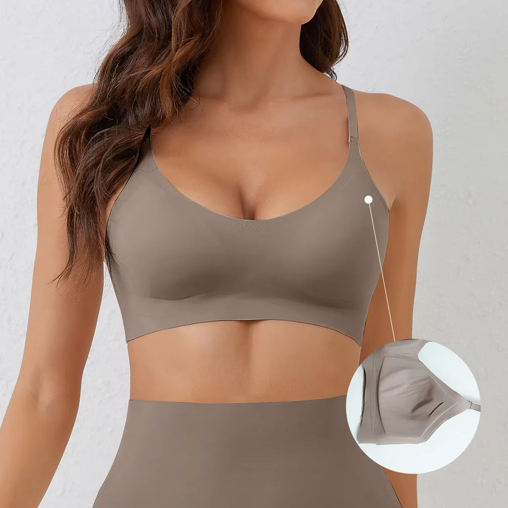 2026 Soft Support Seamless Underwear Breathable Light Thin Bra Style Comfortable Gathering No Steel Ring Collection Women's Unde