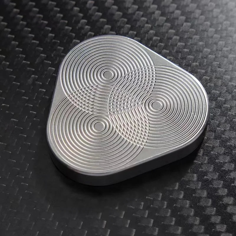 Magnetic Fidget Slider Metal Triangular EDC Hand Toy
