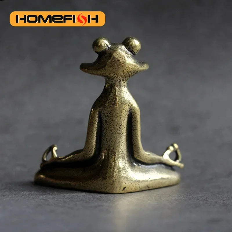 Copper Frog Incense Holder – Zen Home Decor Ornament