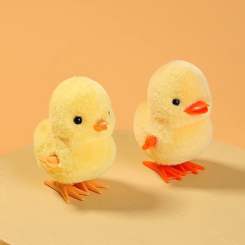 Wind Up Jumping Duck Toy – Interactive Animal Toy