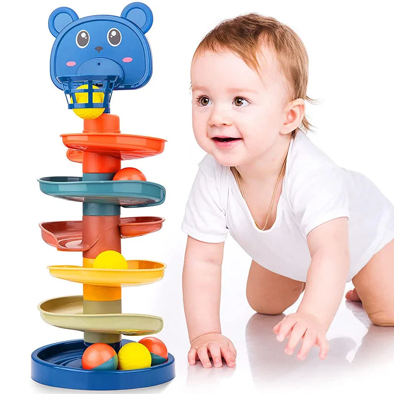 Montessori Baby Toys Rolling Ball Development Activity Toy