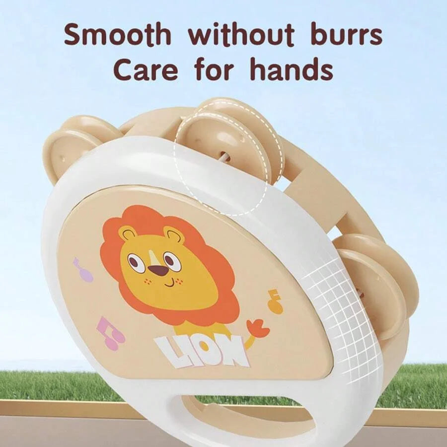 Baby Tambourine – Animal-Shaped Kids Percussion Instrument
