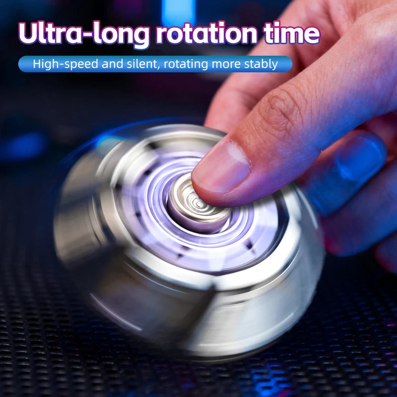 Fidget Spinner Toy Handheld Fingertip Rotating EDC Fidget Toy