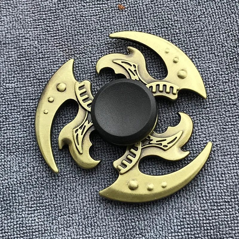 Metal Fidget Spinner – Bronze Alloy R188 Bearing Hand Spinner