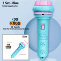 Kids Projector Flashlight – 10 Cards Picture Learning Toy