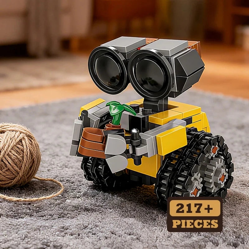 Mini Robot Building Blocks – 217-Piece DIY Model Kit