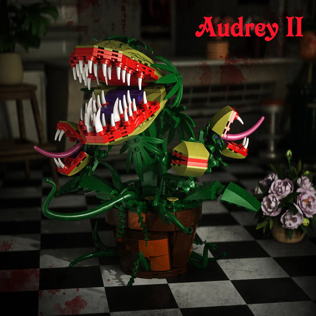 Horror Plant Building Blocks 629pcs Halloween Building Set