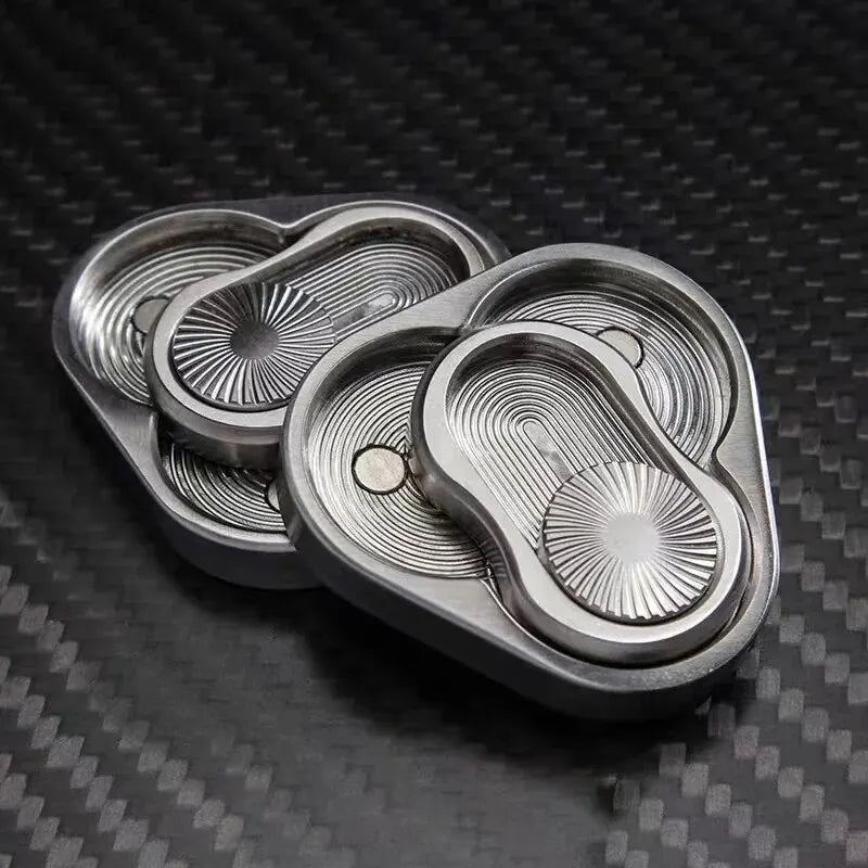 Magnetic Fidget Slider Metal Triangular EDC Hand Toy
