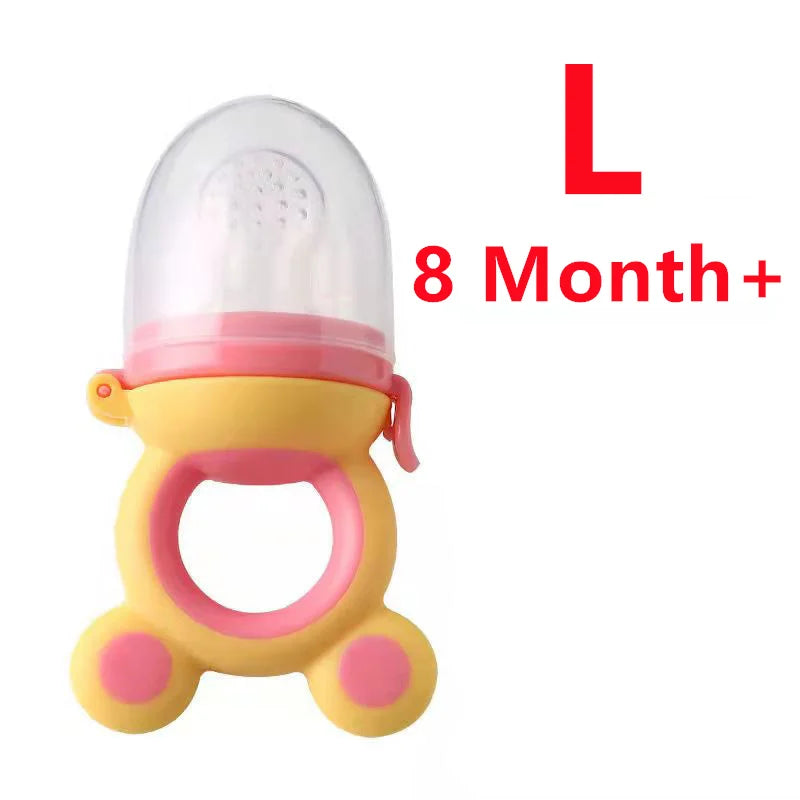 Baby Food Feeder – Silicone Fruit Nibbler & Teether