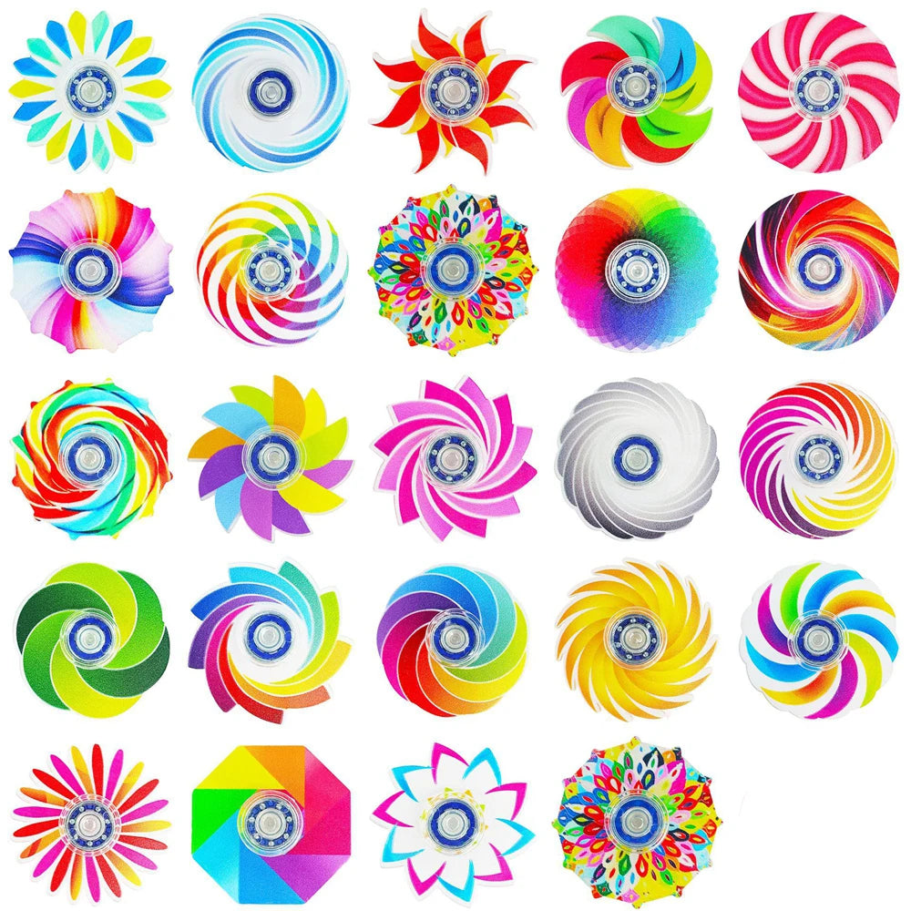24PCS Mini Fidget Spinners – Sensory Stress Relief Toys
