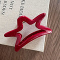 Large Hair Claw Clip – Geometric Shark Grip Hair Accessory
