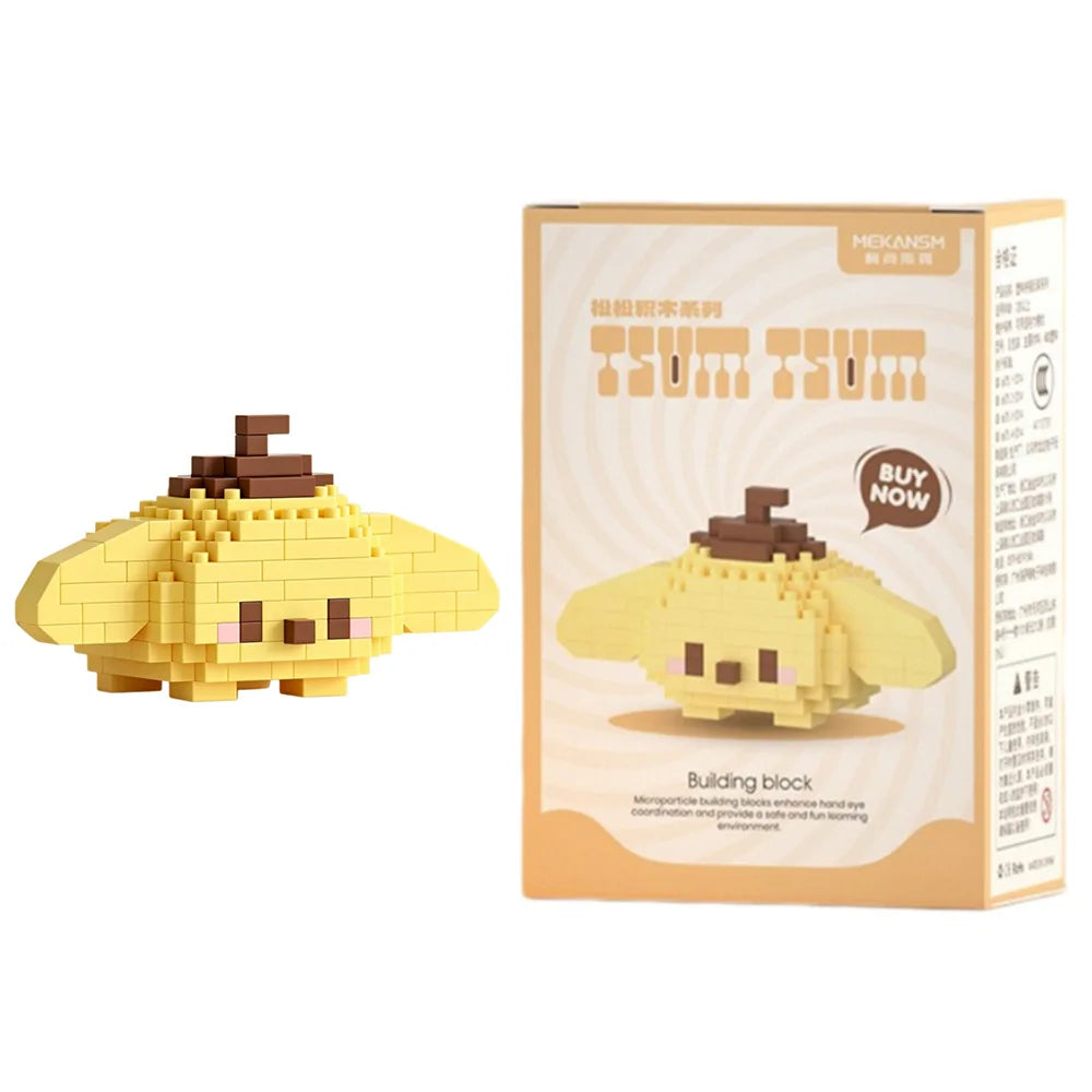 Cartoon Building Blocks – Mini ABS Assembly Brick Set