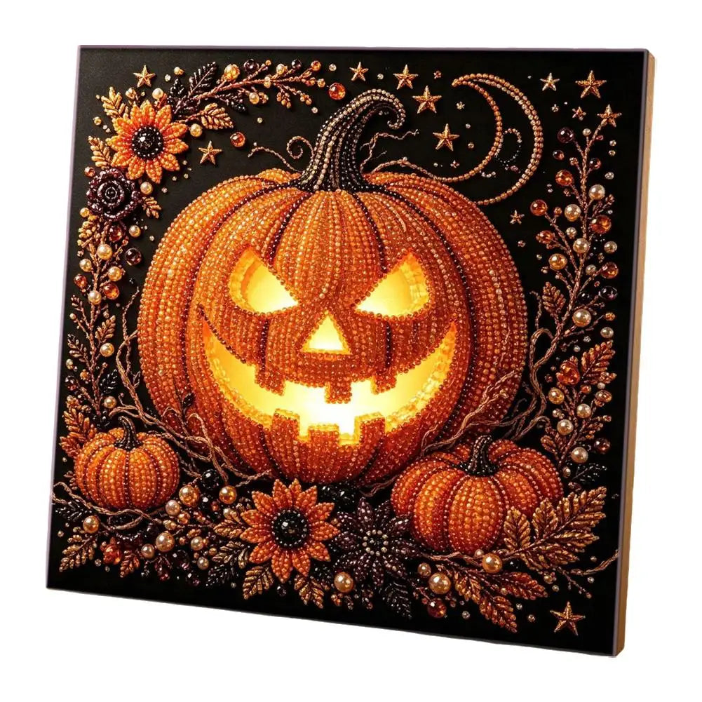 Halloween Diamond Painting Kit DIY Bead Art Craft 20x20cm