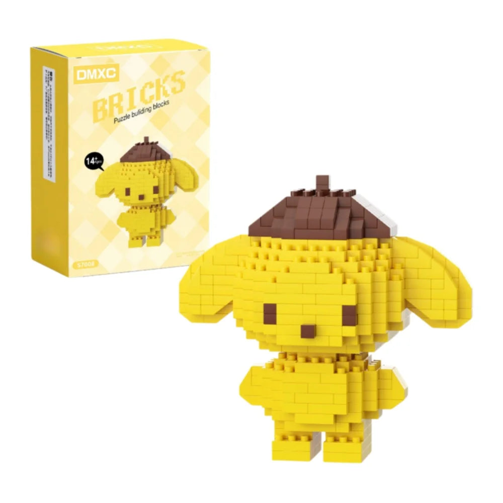 Cartoon Building Blocks – Mini ABS Assembly Brick Set