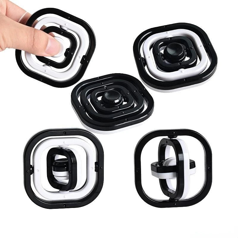 3D Flip Fidget Spinner Fingertip Gyro Sensory Toy