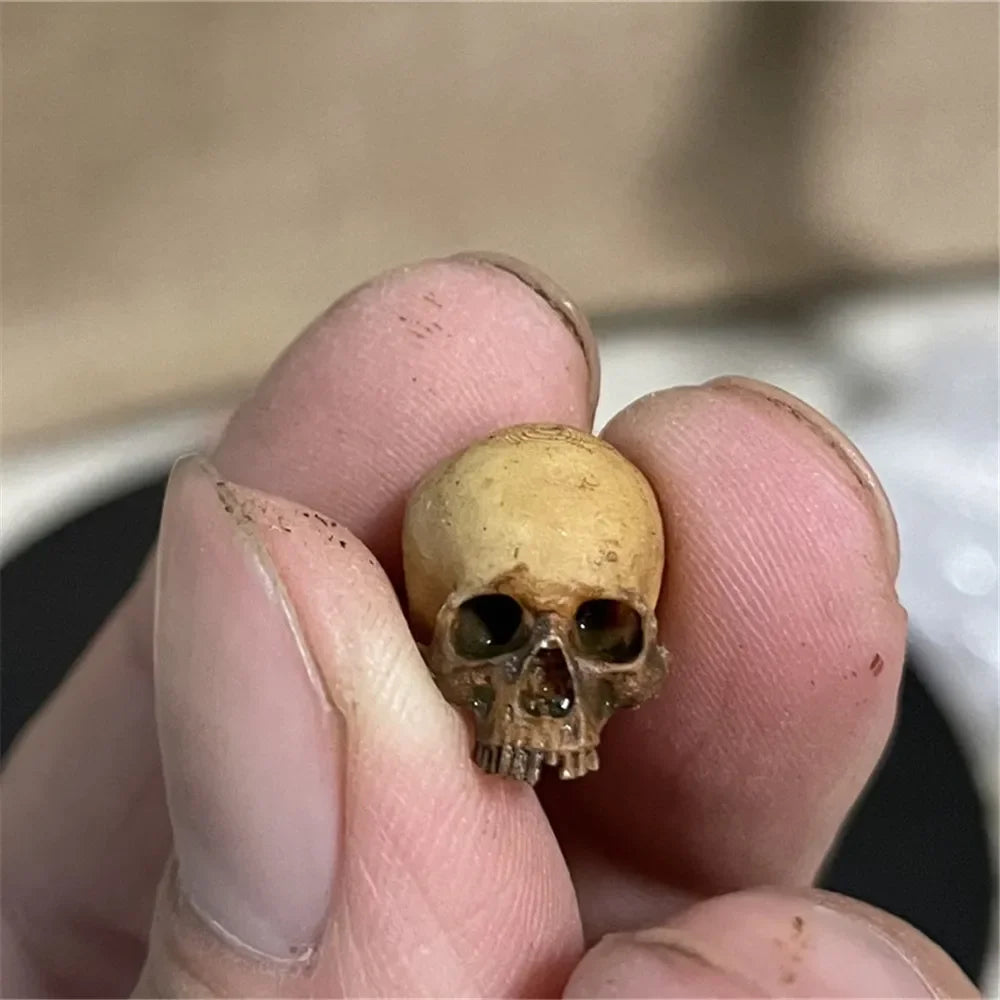 Miniature Skull – Tiny Halloween Decor Model