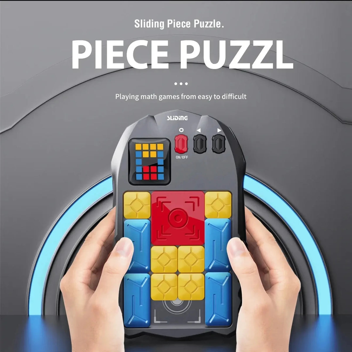 Huarong Road Puzzle – Magnetic Sliding Logic Brain Teaser