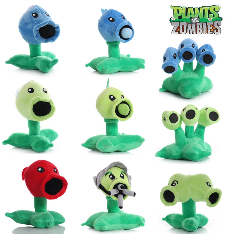 Peashooter Plush Toy – 20cm Soft Character Doll