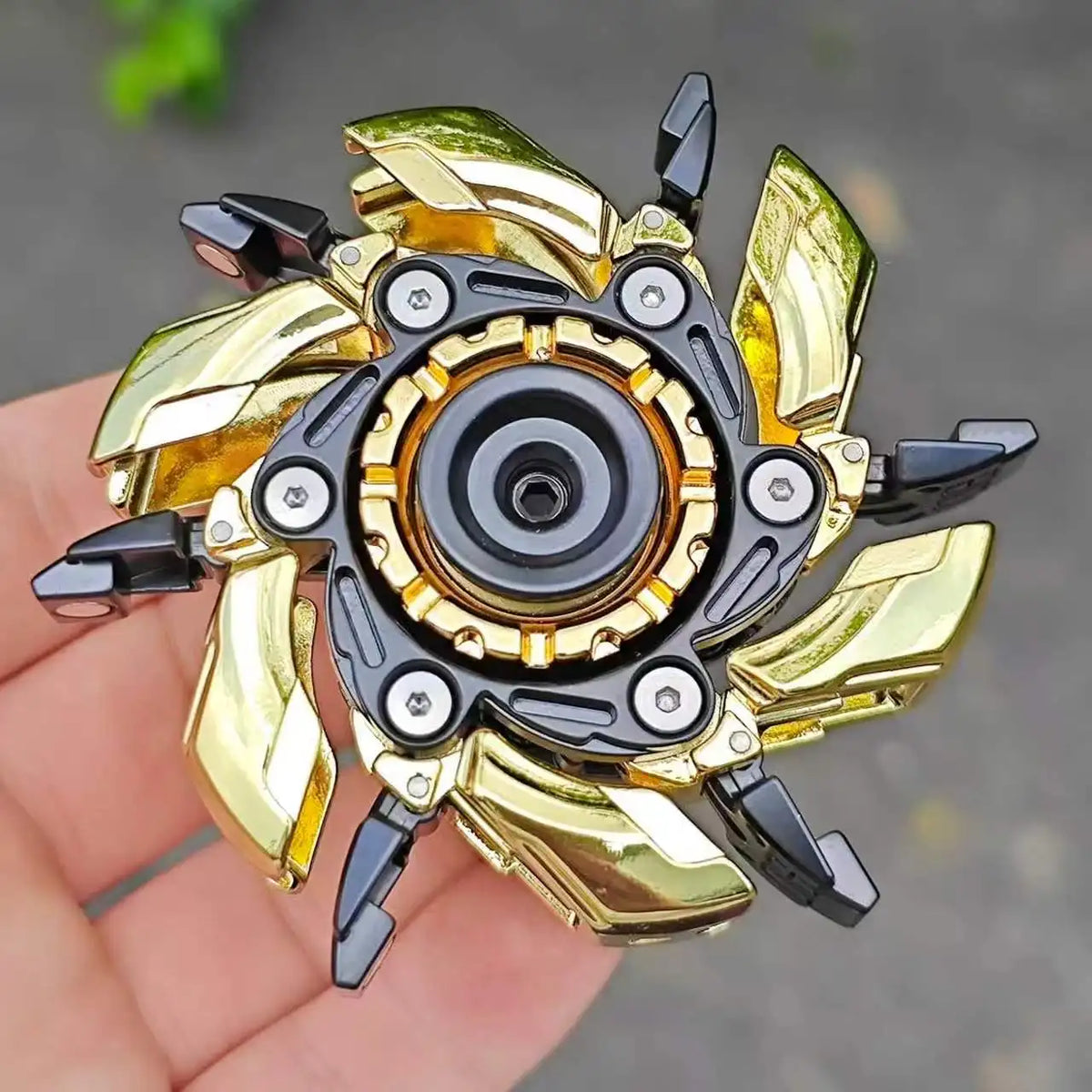 Metal Fidget Spinner Magnetic Stress Relief Toy for Adults