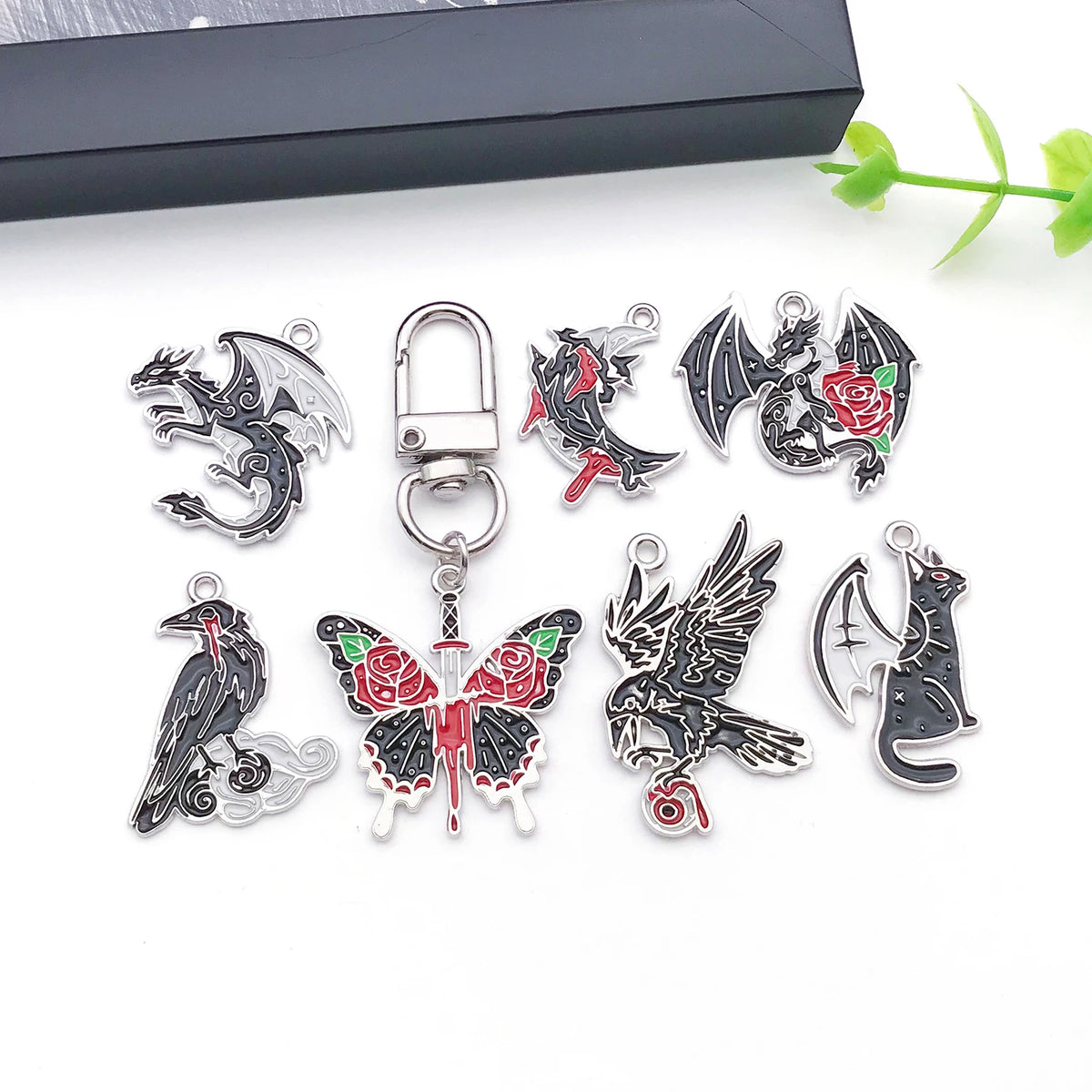 Halloween Charms 12/15-Piece Punk DIY Set
