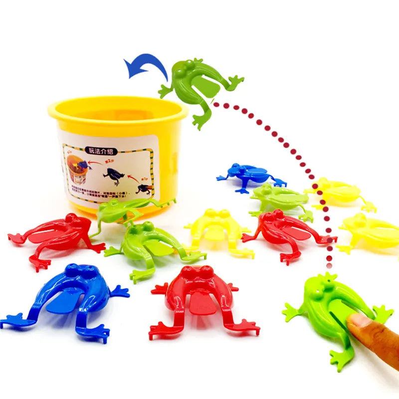 Jumping Frog Fidget Toy – Novelty Bounce Party Favor