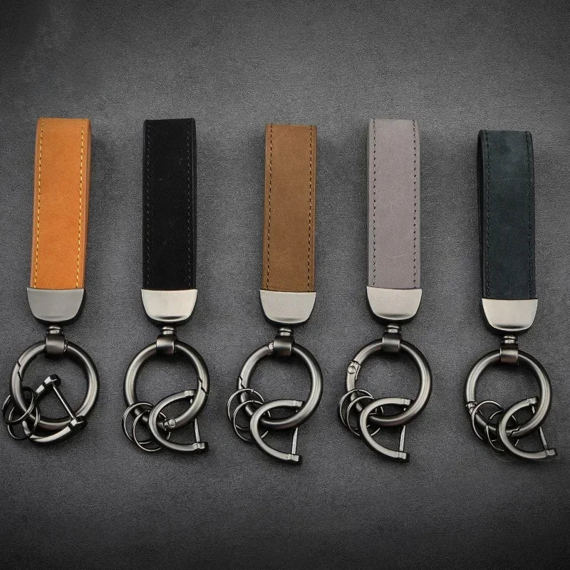 Custom Logo Keychain – Personalized Engraved Metal Key Ring