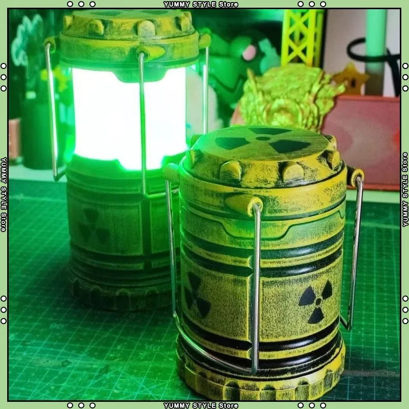 Nuclear Reactor Lantern, Mini Novelty Night Lamp for Halloween Decor