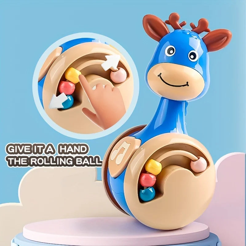 Roly Poly Baby Toy – Wobble Tumbler Sensory Toy