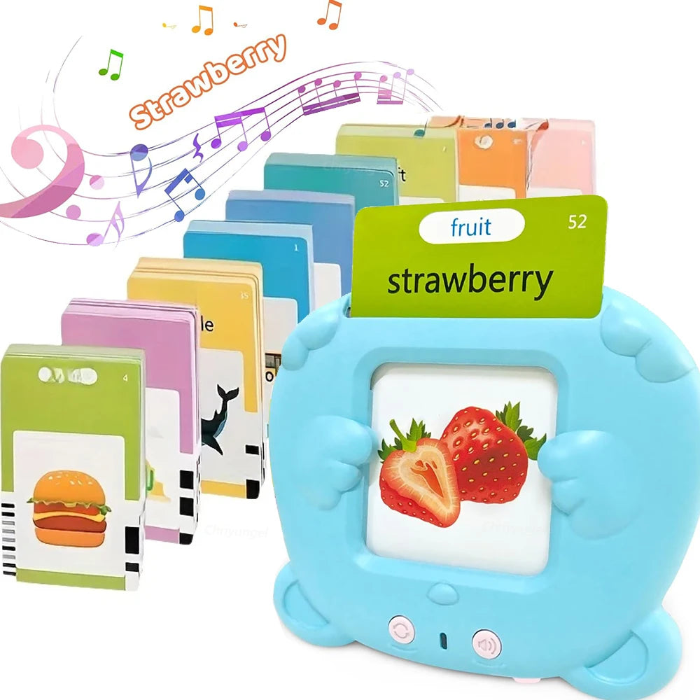 Product Title: Talking Flash Cards for Kids Electronic Language Learning Toy