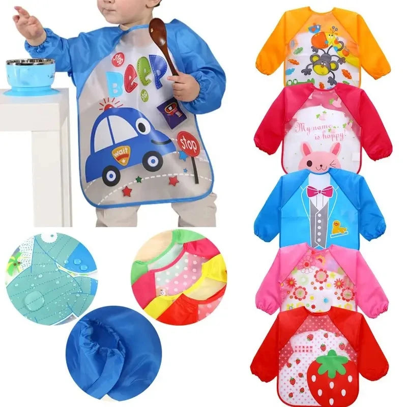 Waterproof Baby Bib –  & Eating Smock