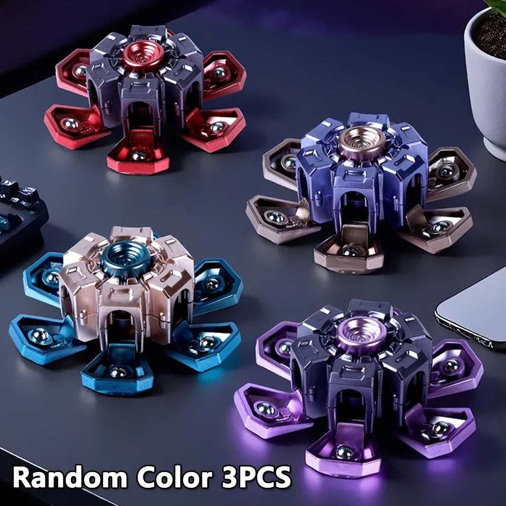 Fidget Spinner Toy Handheld Fingertip Rotating EDC Fidget Toy