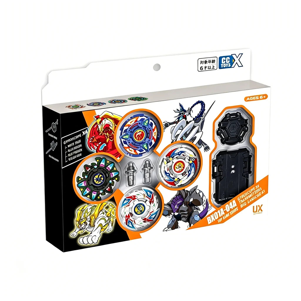 Battling Spinning Tops Set – Competitive Spinning Top Game Toy