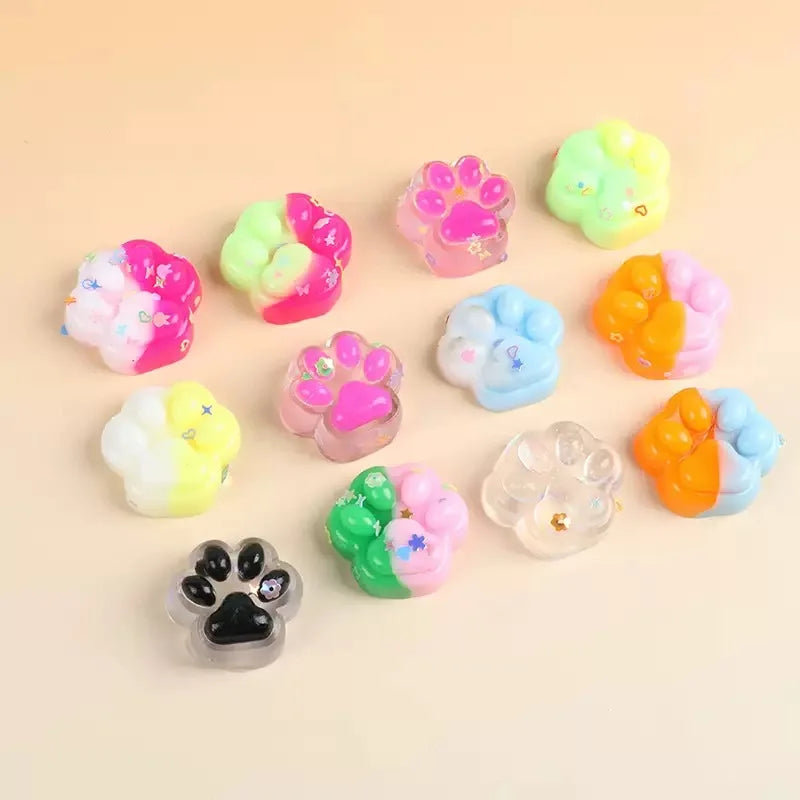 Cat Claw Fidget Toy – Colorful Mini Stress Relief Party Favor