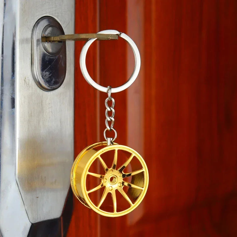 Car Keychain Zinc Alloy Automotive Pendant