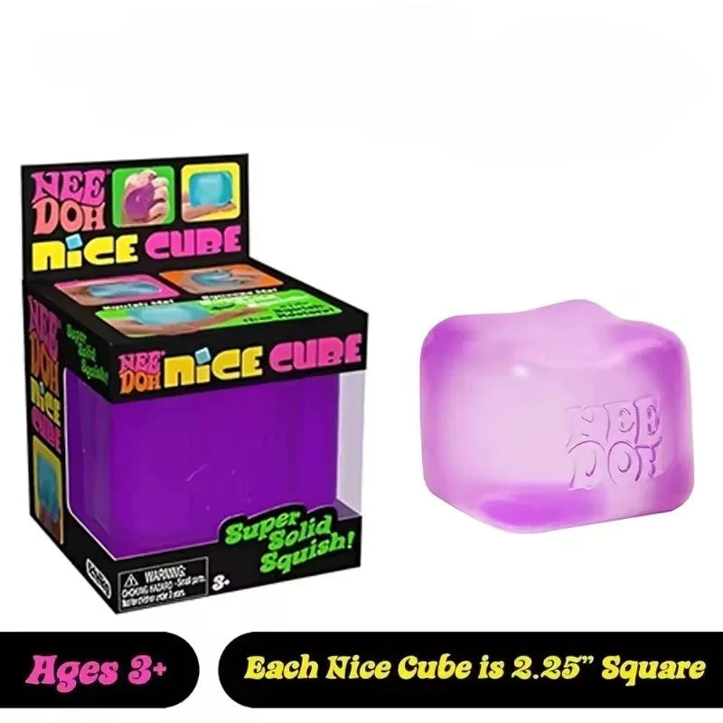 Sensory Cube – Squeeze Fidget Toy for Stress Relief