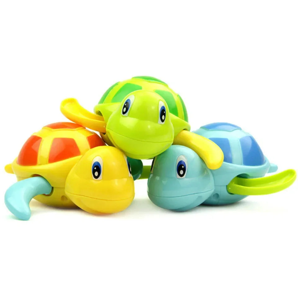 Clockwork Turtle Bath Toy – Wind Up Water Toy for Kids