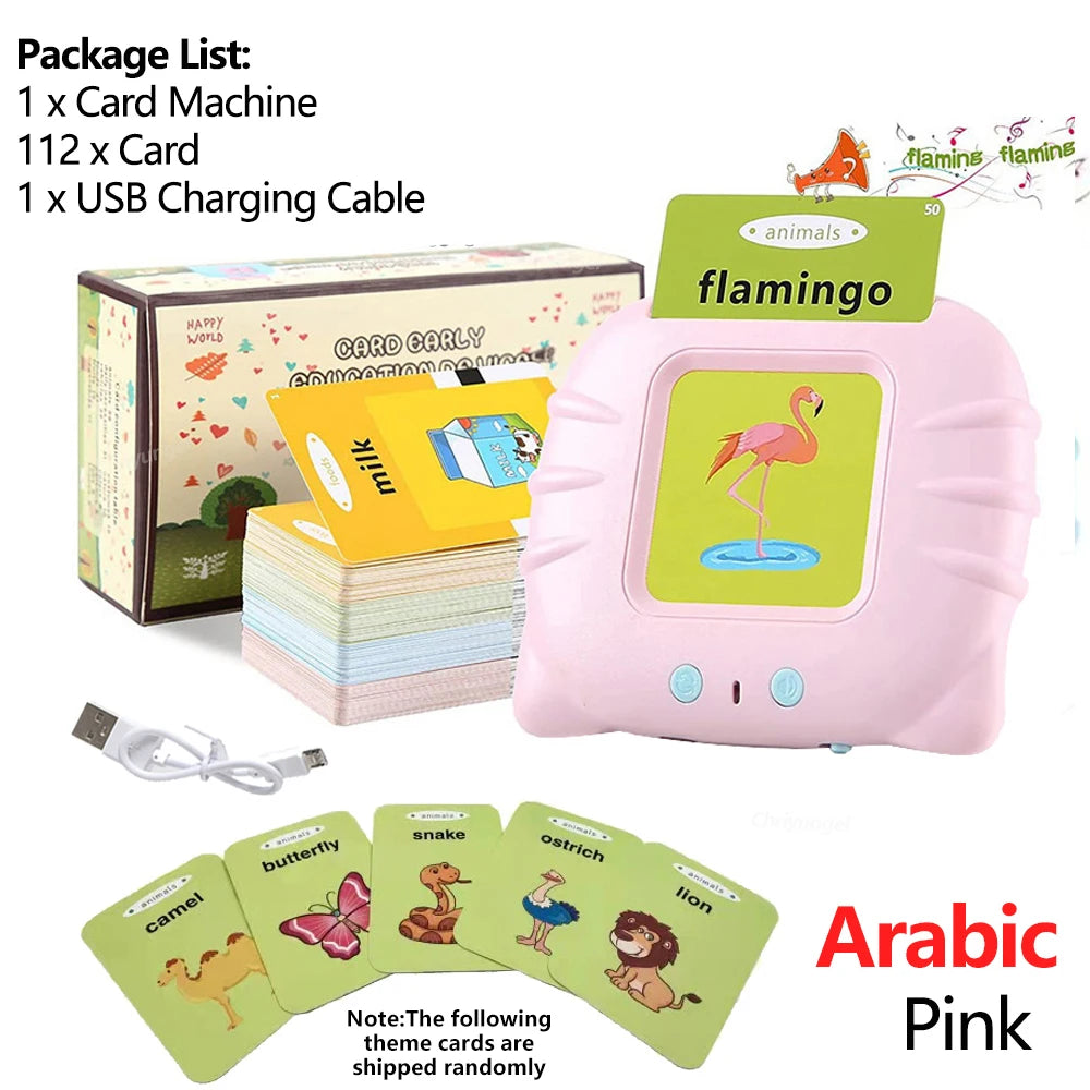 Talking Flash Cards for Kids | Electronic English Learning Toy