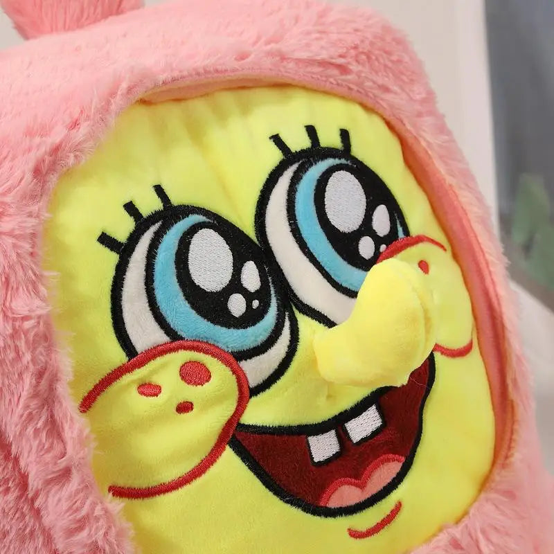 Character Plush Throw Pillow – Soft Decorative Toy